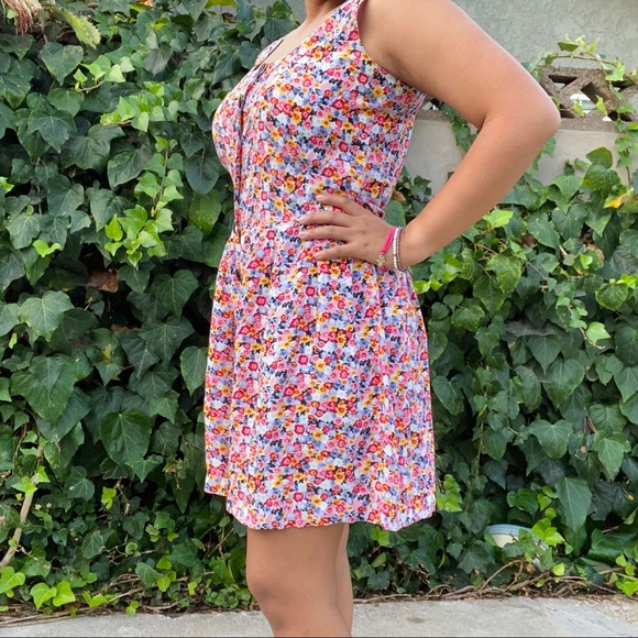 Vintage floral romper - Picture 3 of 7